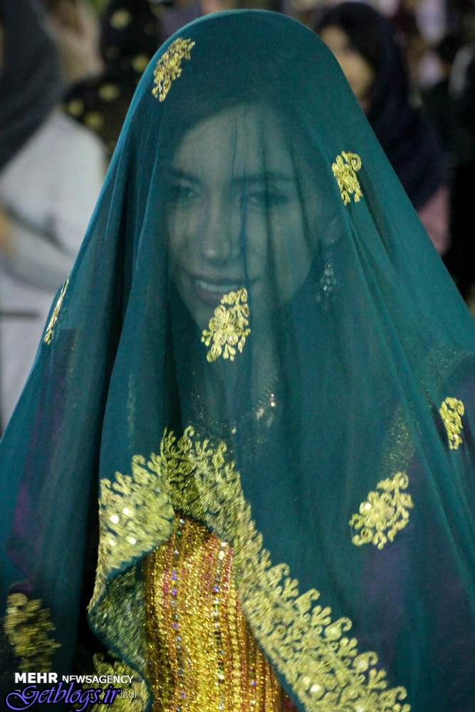 تصاویر) + جشن سنتی عروس و دامادهای بندری (